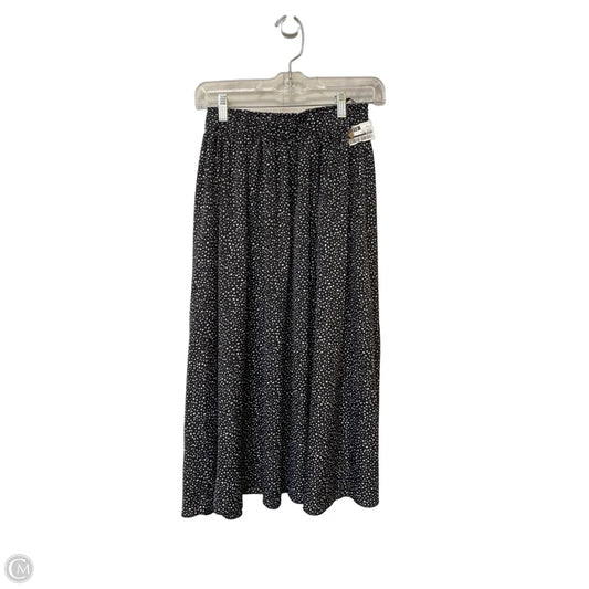 Skirt Maxi By Shein In Black & White, Size: S