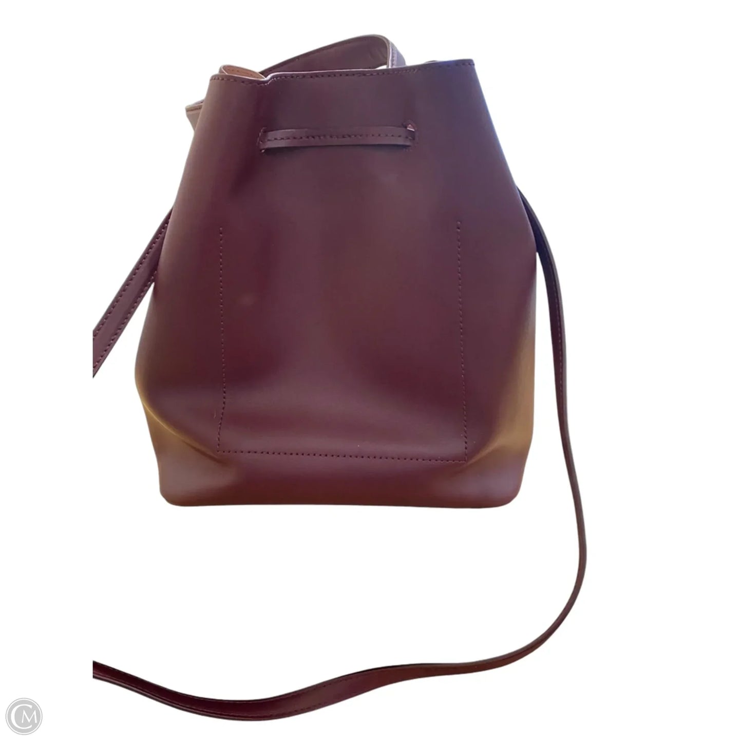 Handbag Leather By Ralph Lauren, Size: Medium