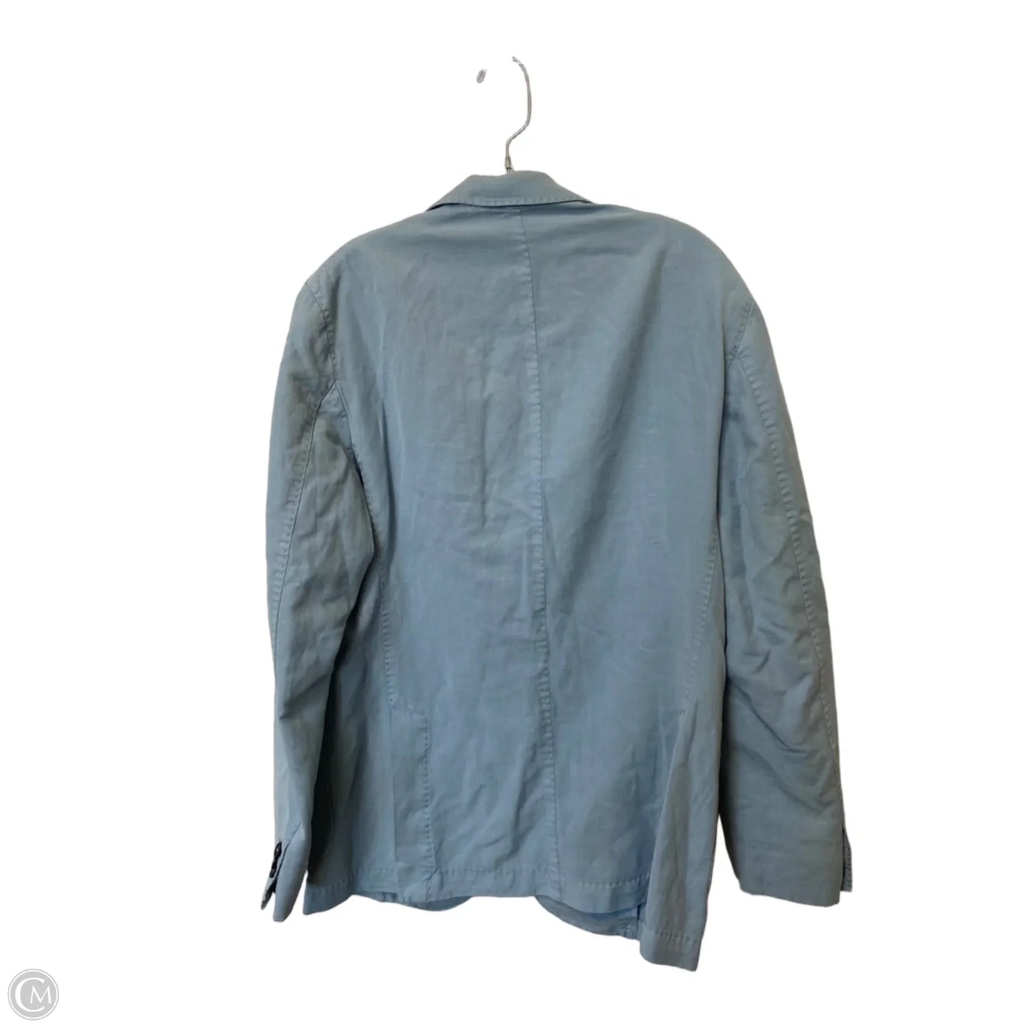 Blazer By Clothes Mentor In Blue, Size: L
