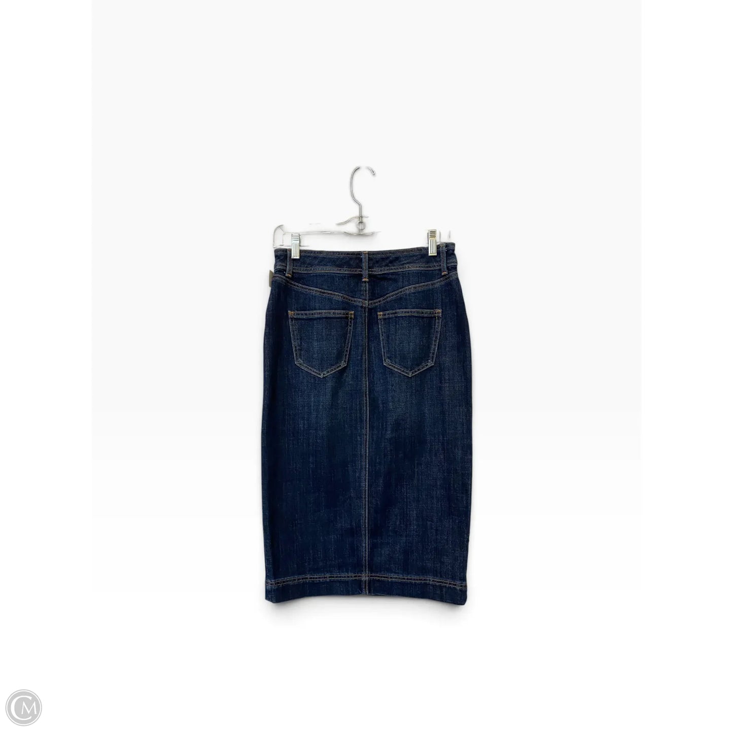 Skirt Maxi By Talbots In Blue Denim, Size: 2
