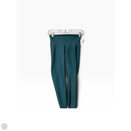 Athletic Leggings By Alo In Green, Size: S