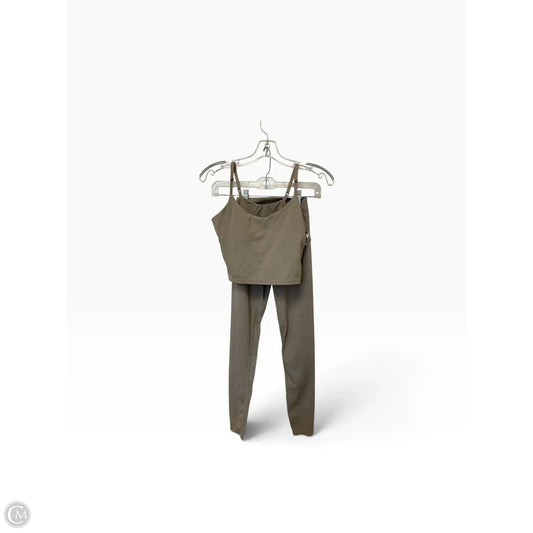 Athletic Pants 2pc By Clothes Mentor In Taupe, Size: Xs