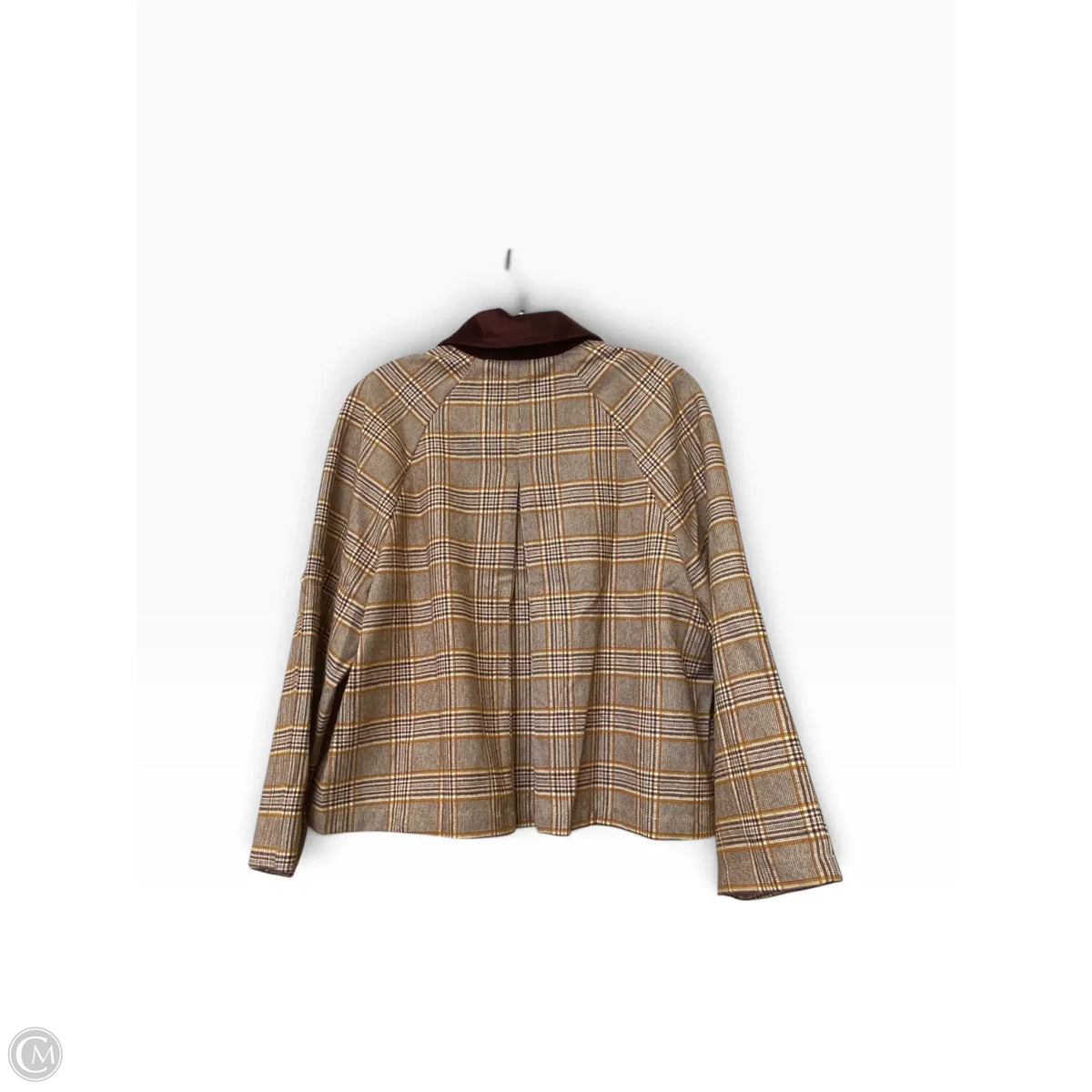 Blazer By Alice Blue In Plaid Pattern, Size: M