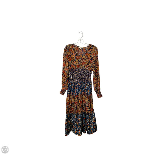 Dress Casual Short By Umgee In Floral Print, Size: S
