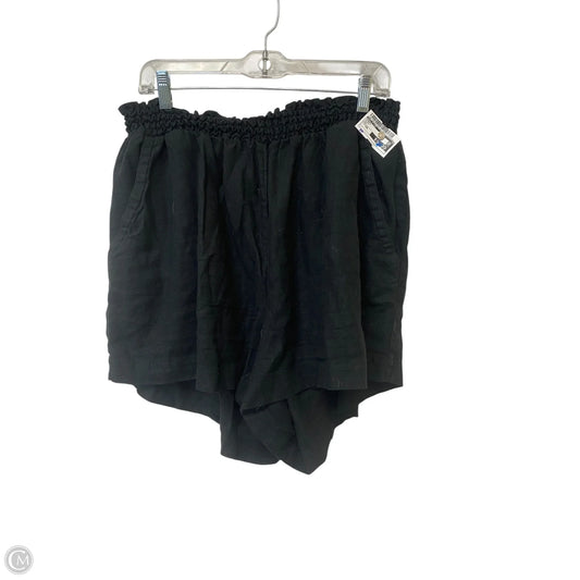 Shorts By Ava & Viv In Black, Size: Xxl