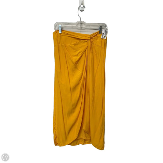 Skirt Maxi By Loft In Yellow, Size: 6