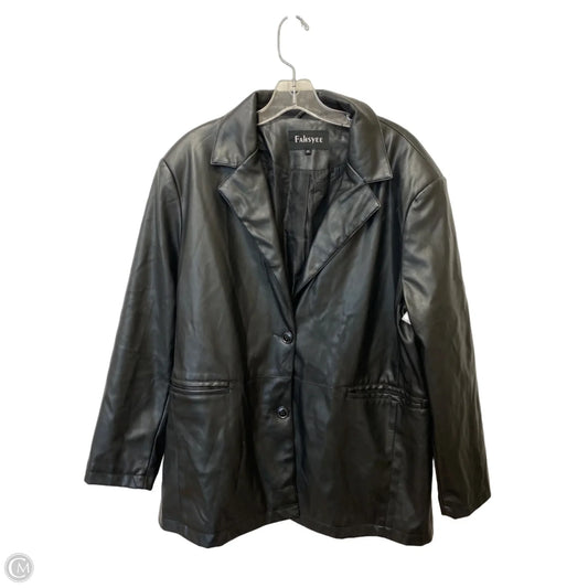 Jacket Other By Clothes Mentor In Black, Size: Xl