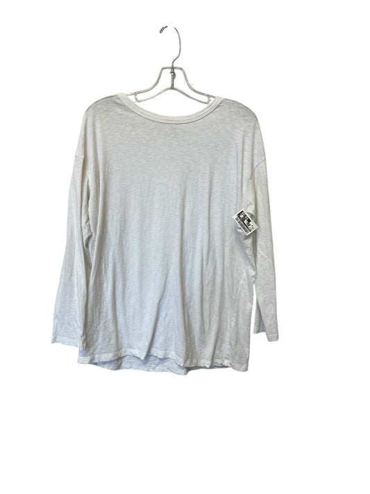 Top Long Sleeve Basic By Aerie In White, Size: Xs