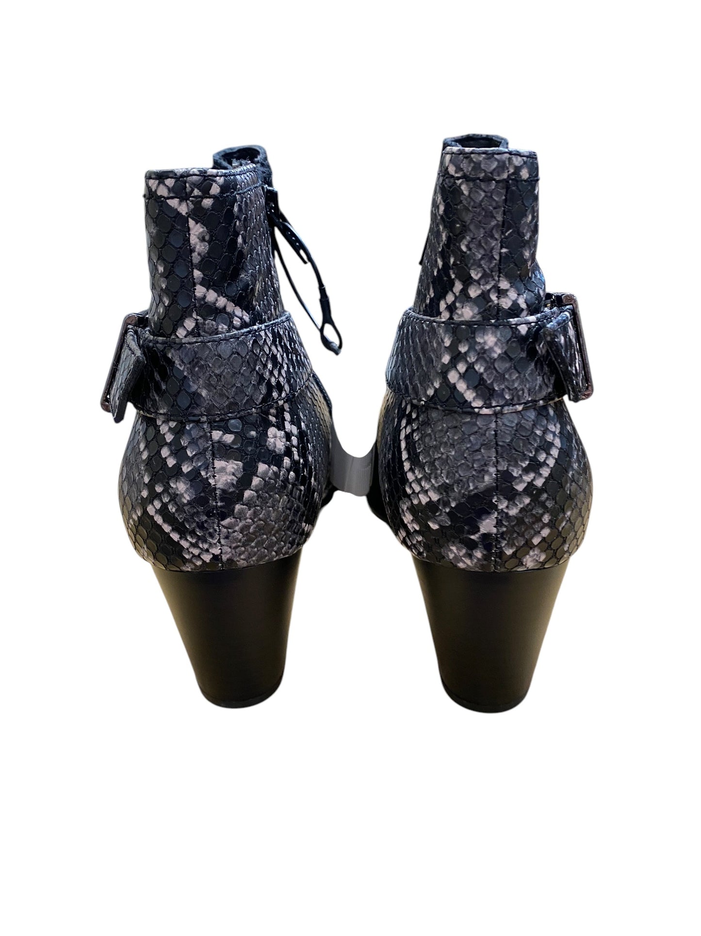 Boots Ankle Heels By Vionic In Snakeskin Print, Size: 8