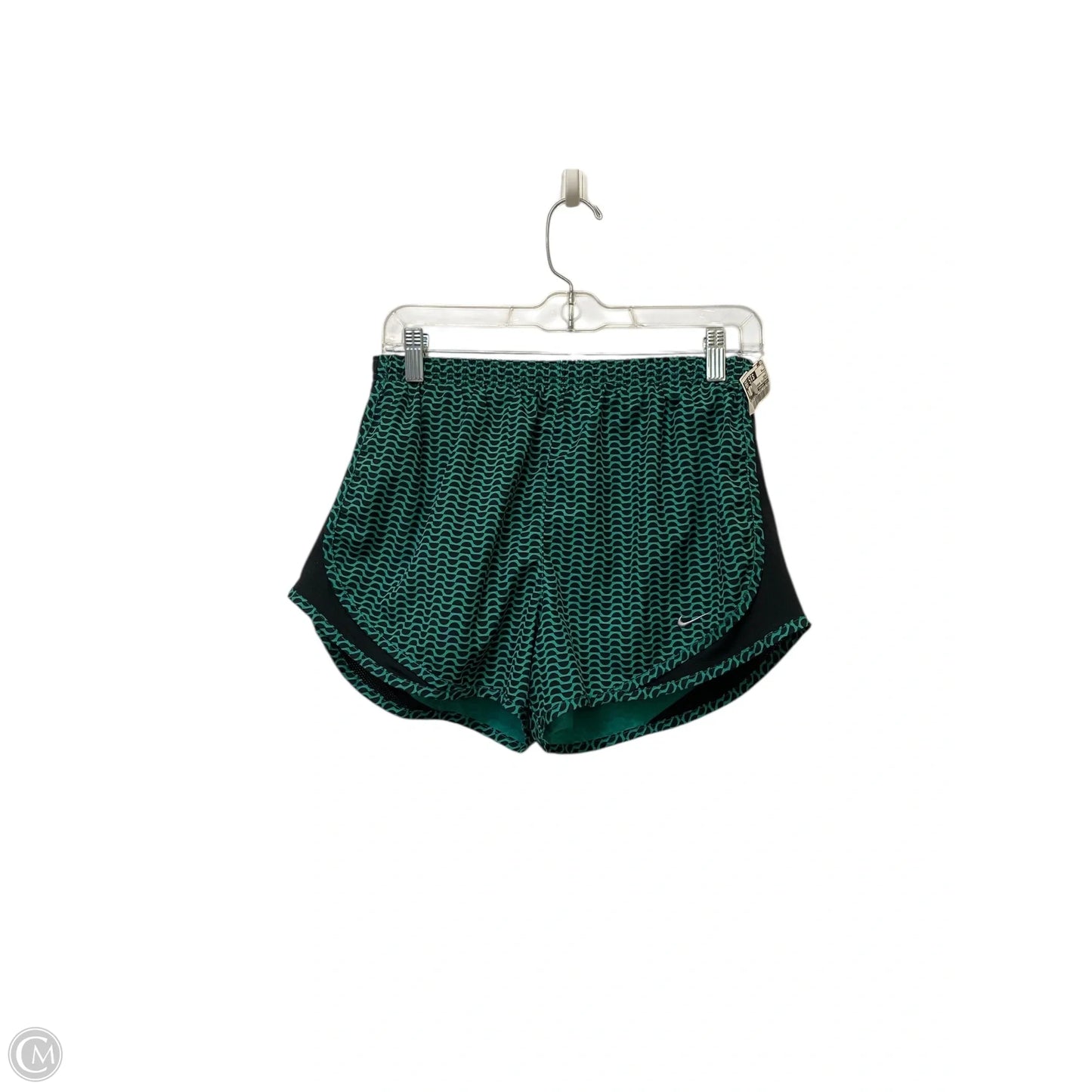 Athletic Shorts By Nike Apparel In Green, Size: M