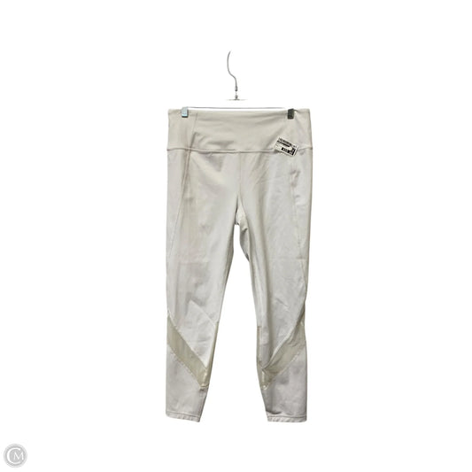 Athletic Leggings By Athleta In White, Size: L