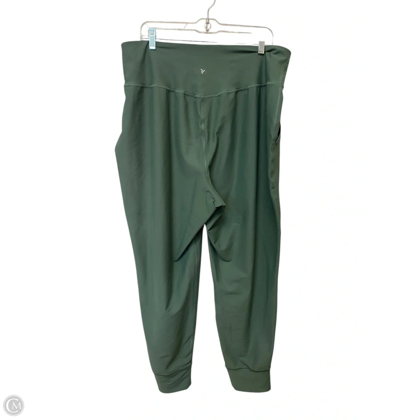 Athletic Leggings By Old Navy In Green, Size: Xxl