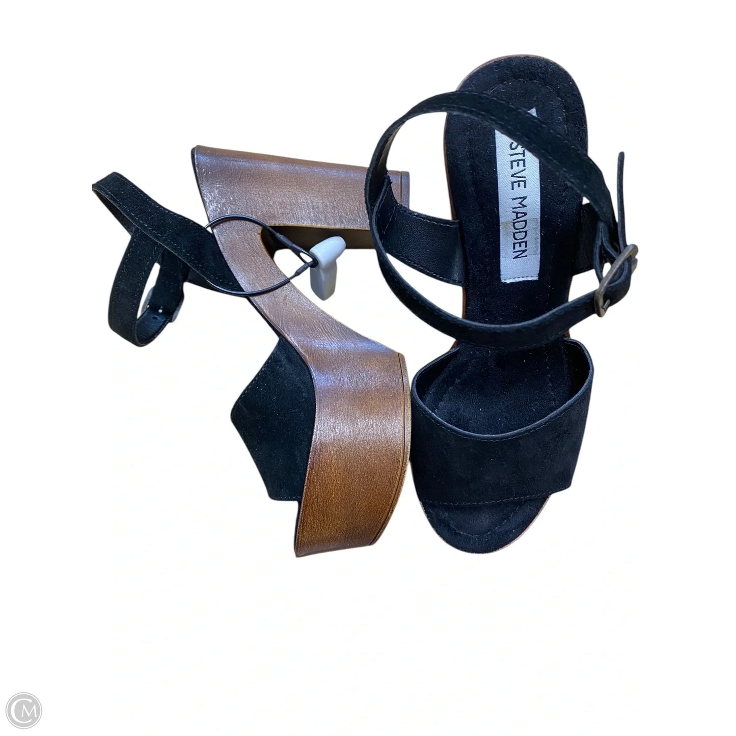 Shoes Heels Block By Steve Madden In Black, Size: 6