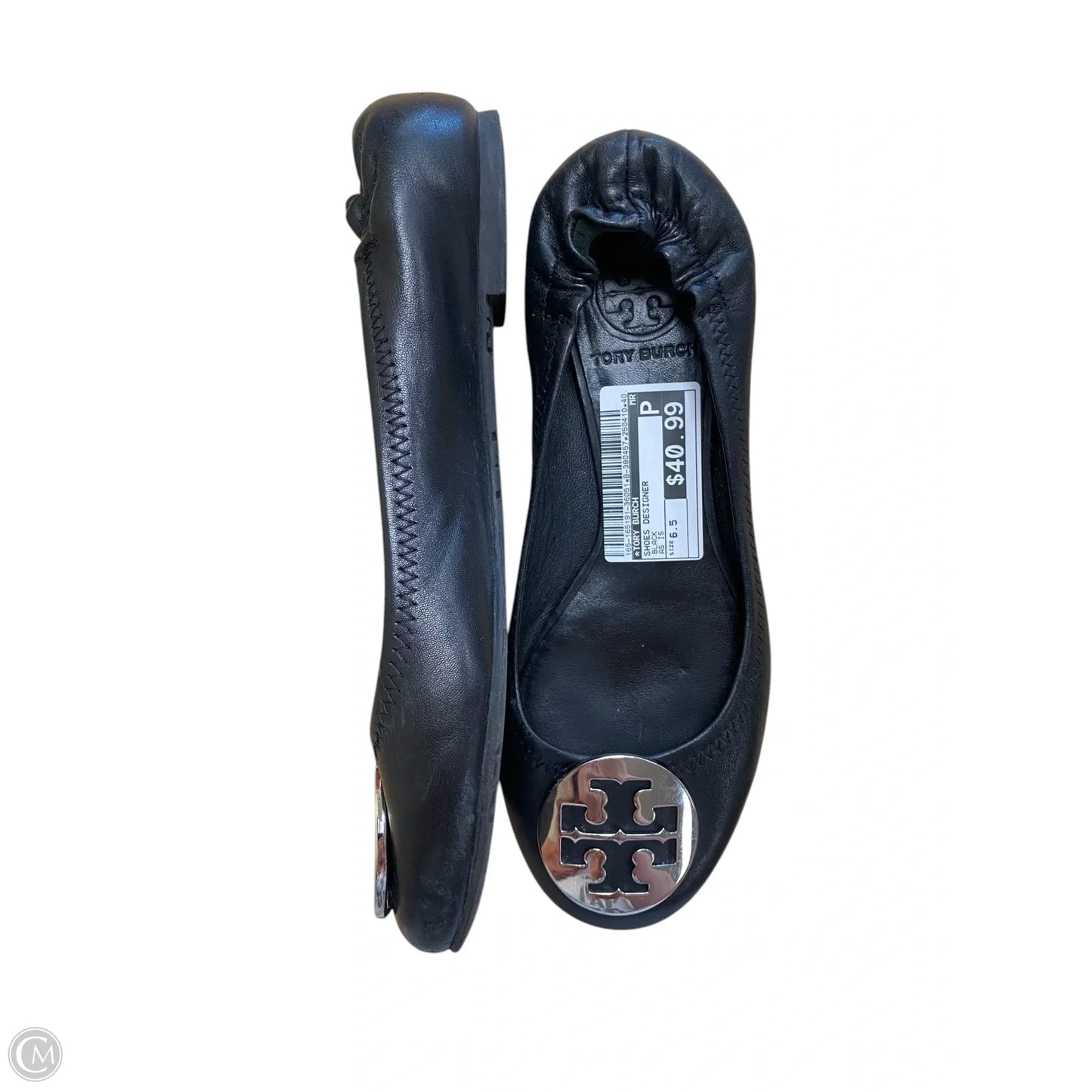 Shoes Designer By Tory Burch In Black, Size: 6.5