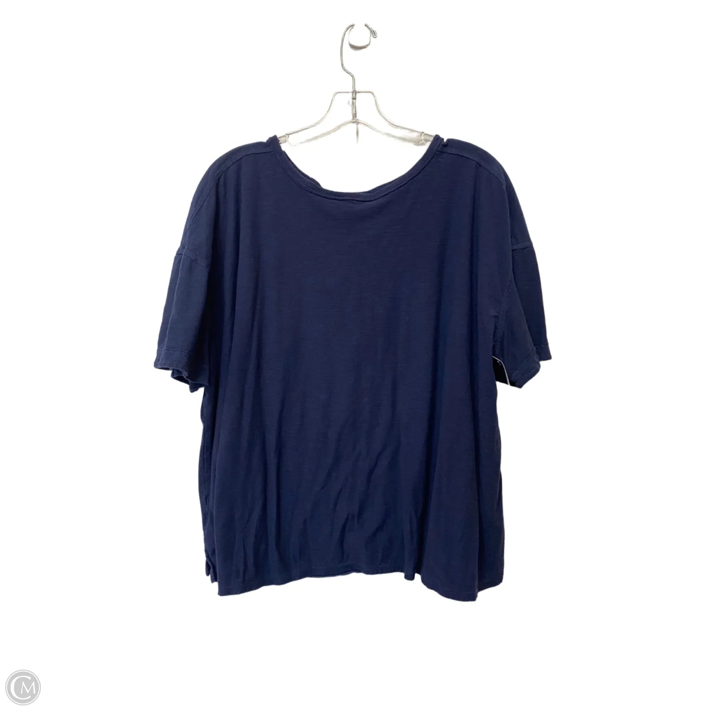Top Short Sleeve Basic By West Bound In Blue, Size: 3x
