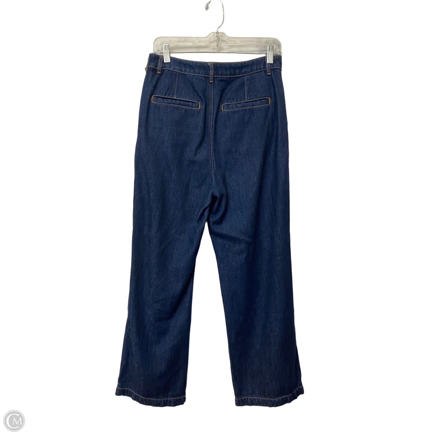 Jeans Wide Leg By Loft In Blue Denim, Size: 4