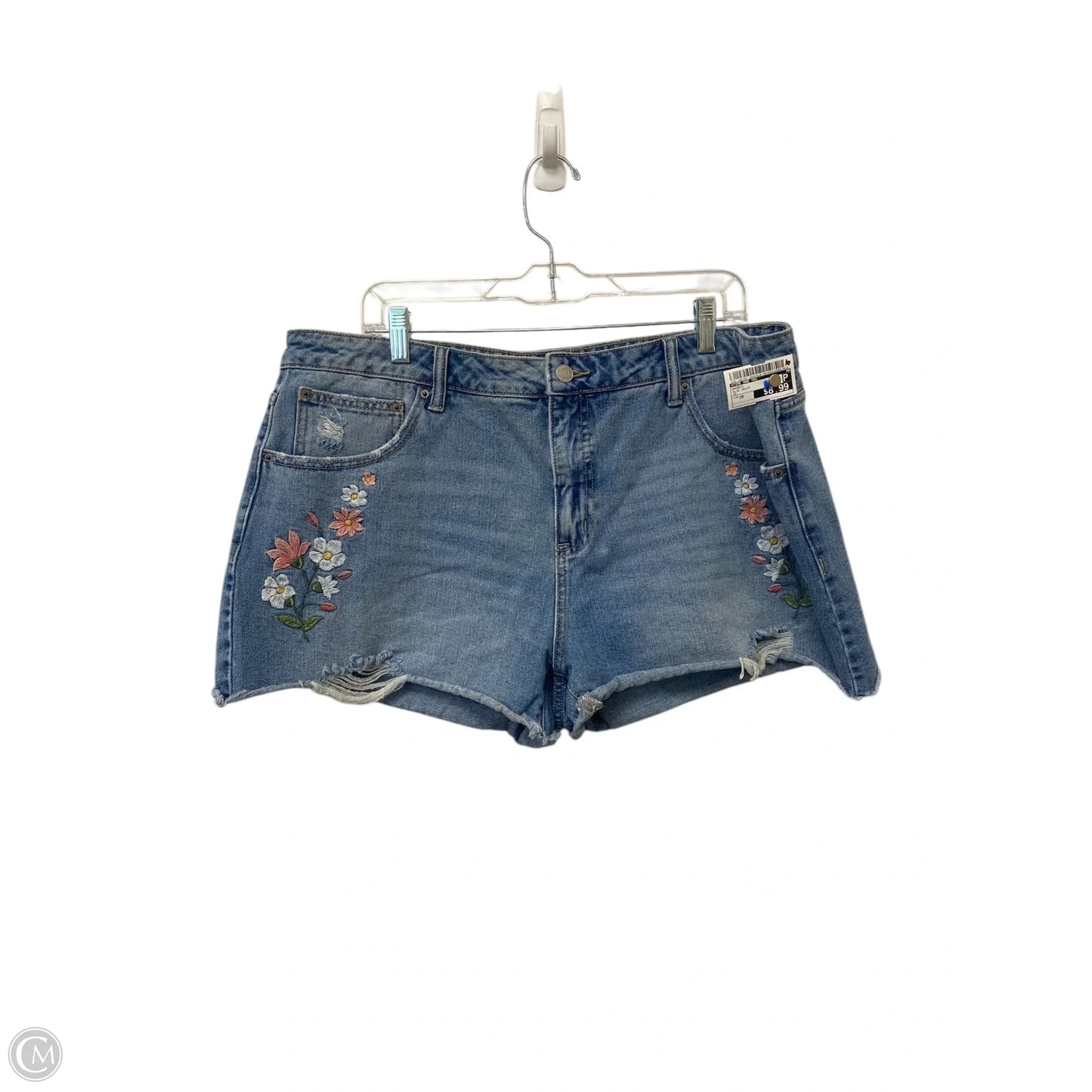 Shorts By Time And Tru In Blue Denim, Size: 20