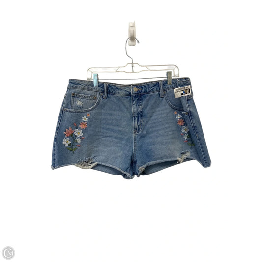 Shorts By Time And Tru In Blue Denim, Size: 20