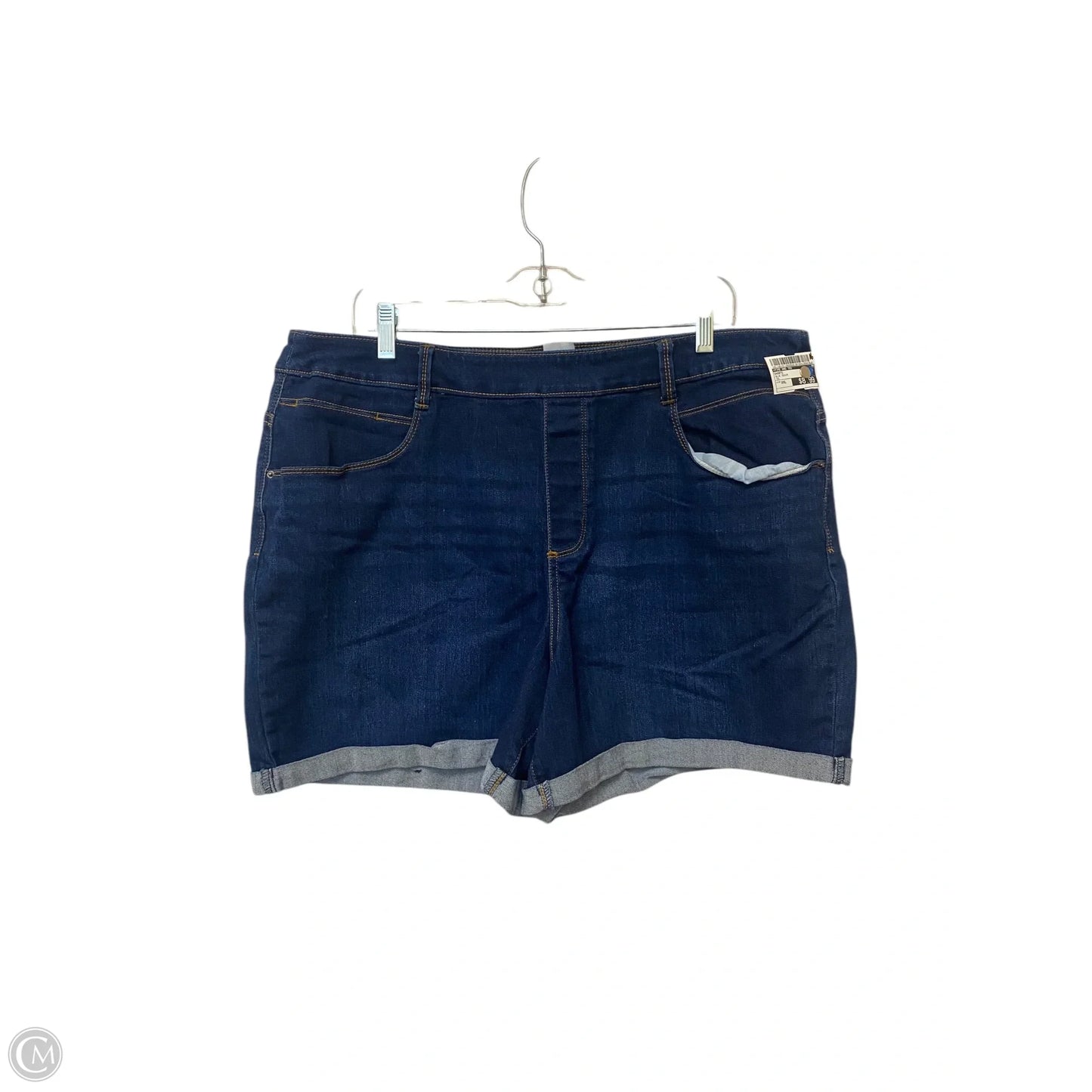 Shorts By Time And Tru In Blue Denim, Size: Xxl