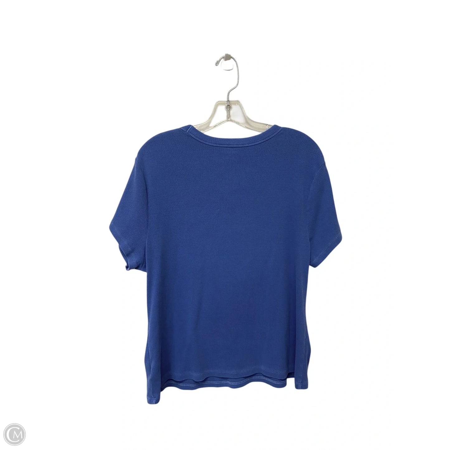 Top Short Sleeve Basic By Old Navy In Blue, Size: 2x