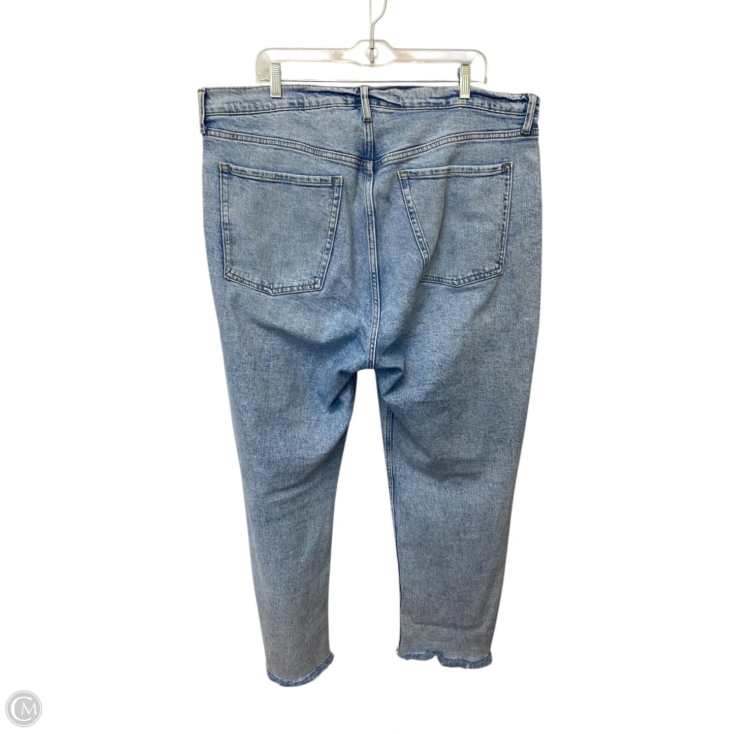 Jeans Straight By Old Navy In Blue Denim, Size: 18