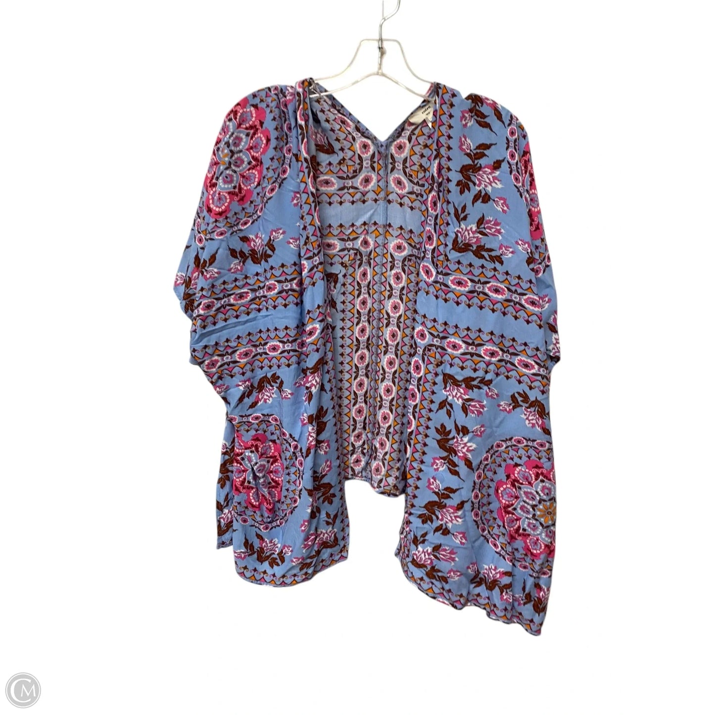 Shawl By Entro In Blue, Size: Osfm