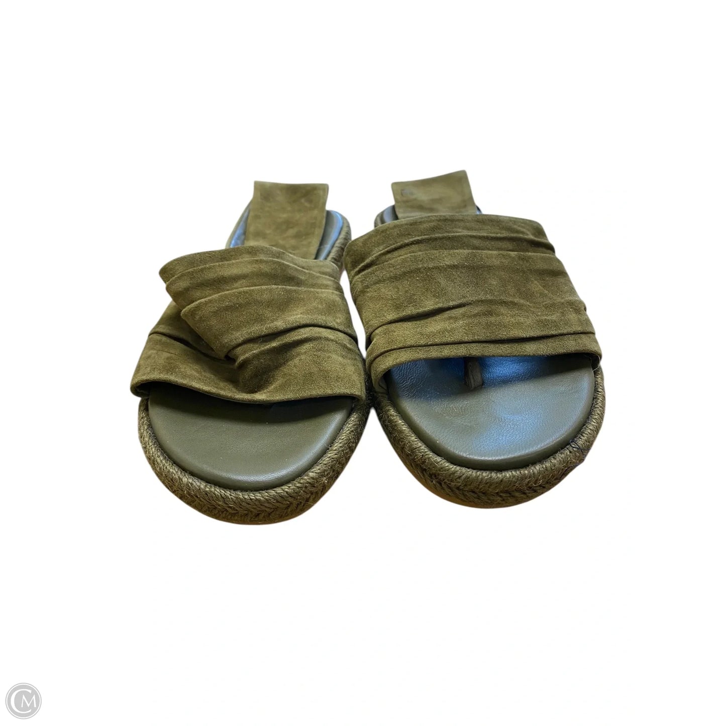 Sandals Designer By Tory Burch In Green, Size: 8.5