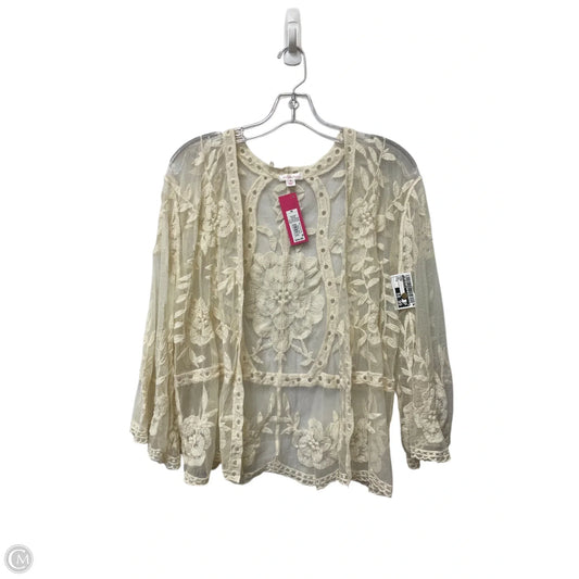 Shawl By Xhilaration In Cream, Size: M