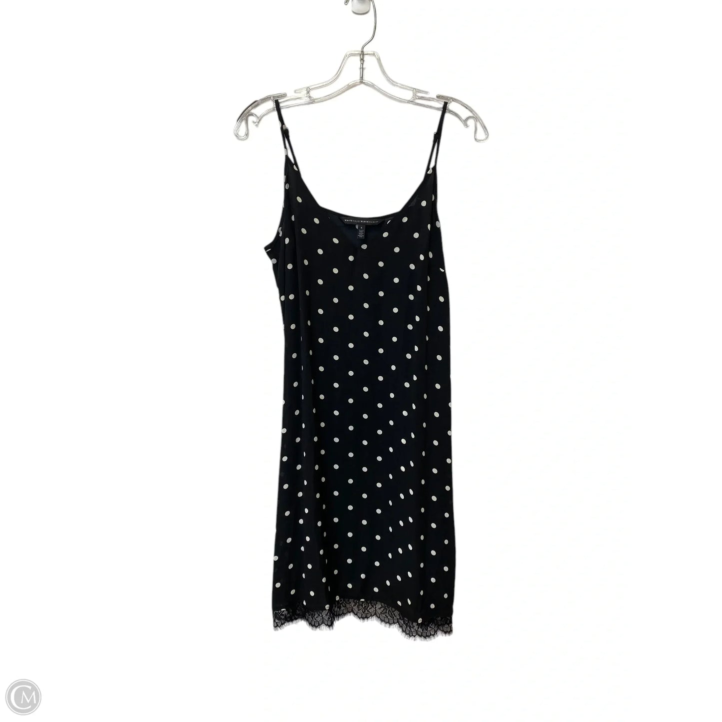Dress Casual Midi By White House Black Market In Polkadot Pattern, Size: S