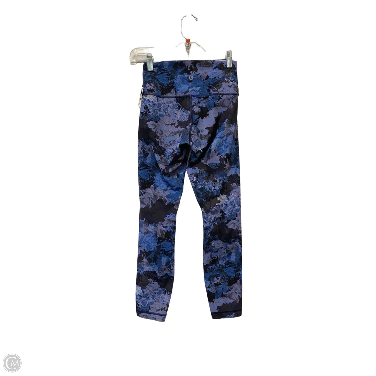 Athletic Leggings By Lululemon In Blue & Purple, Size: 4