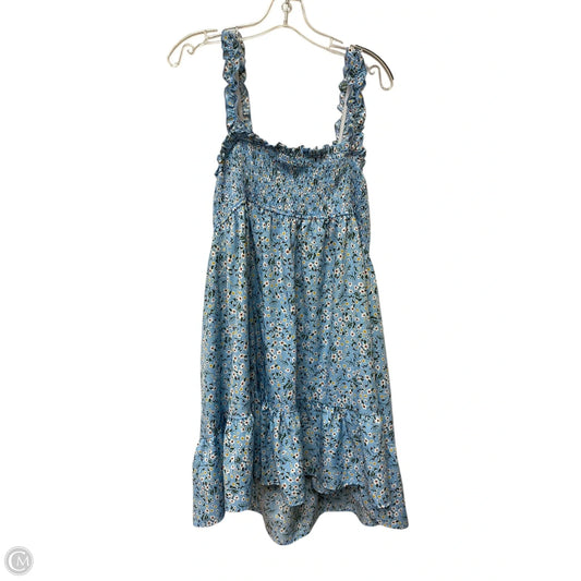 Dress Casual Midi By Clothes Mentor In Blue, Size: 3x