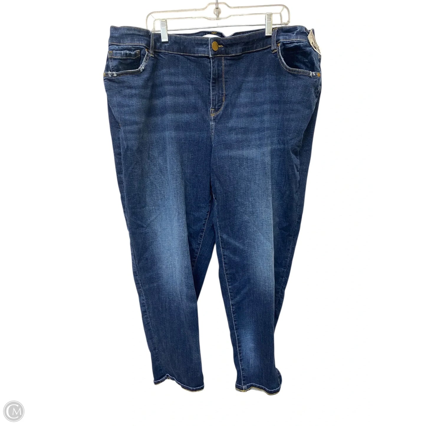 Jeans Skinny By Lane Bryant In Blue Denim, Size: 22
