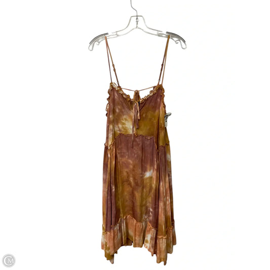 Dress Casual Midi By Wild Fable In Tie Dye Print, Size: M