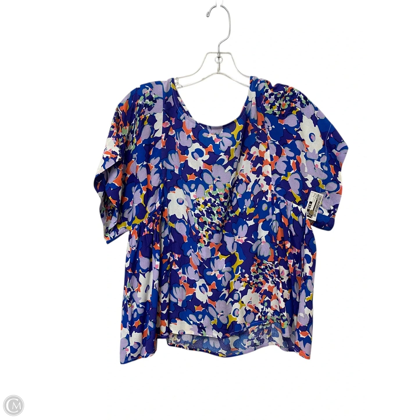 Top Short Sleeve By Maeve In Floral Print, Size: S