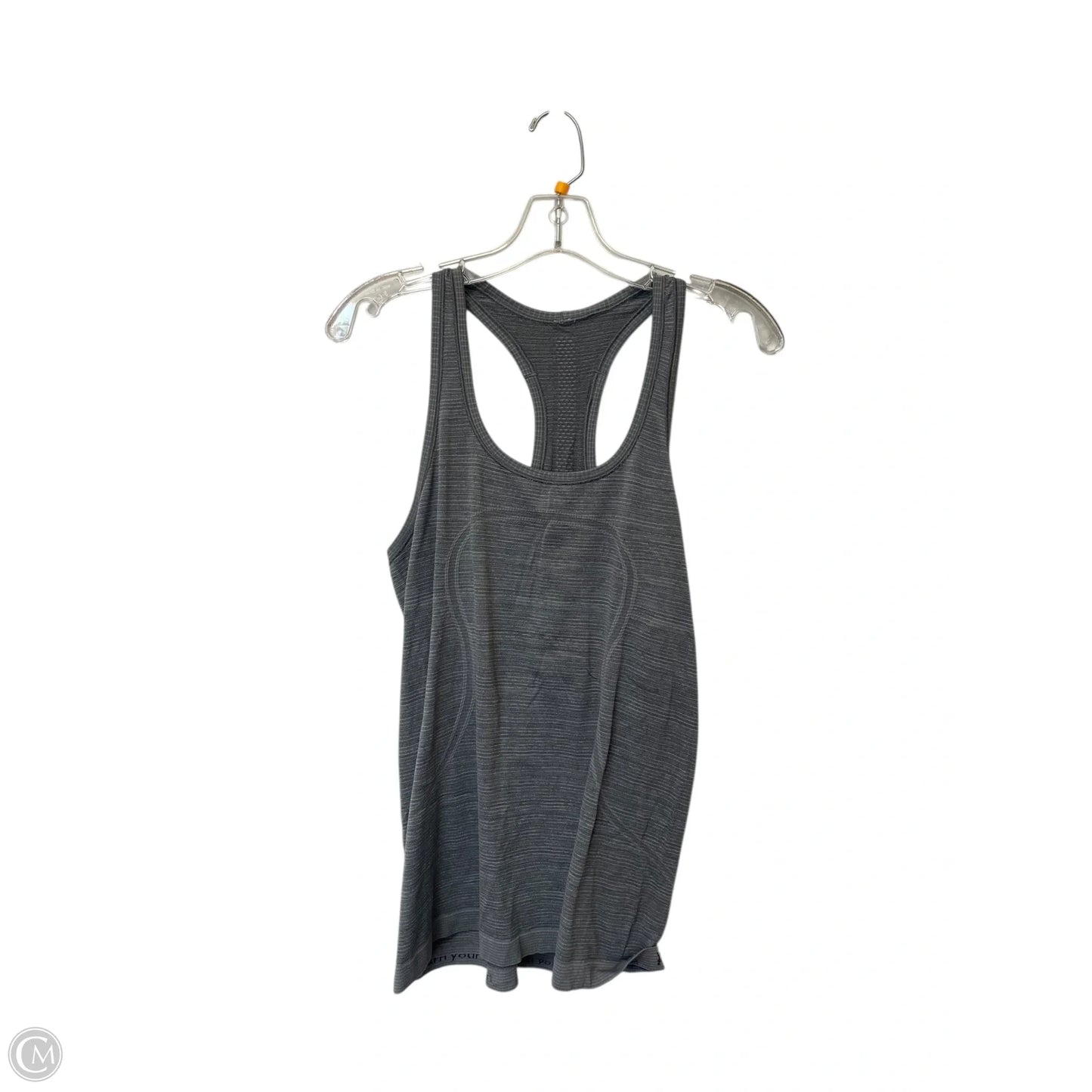 Athletic Tank Top By Lululemon In Grey, Size: 10