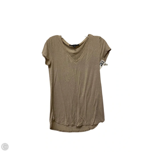 Top Sleeveless Basic By White House Black Market In Tan, Size: Xs