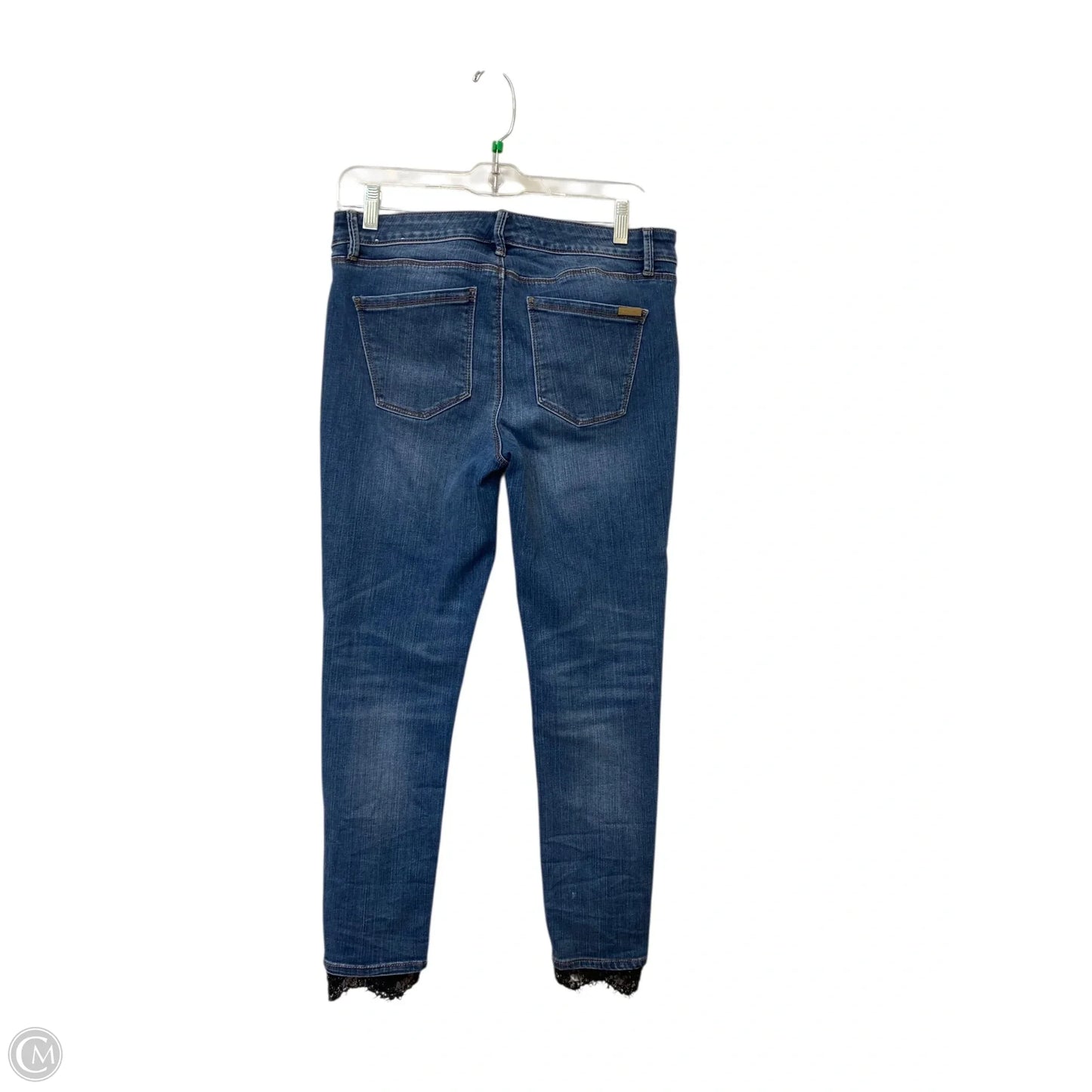 Jeans Skinny By White House Black Market In Blue Denim, Size: 4