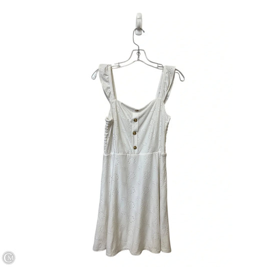 Dress Casual Midi By As U Wish In White, Size: L