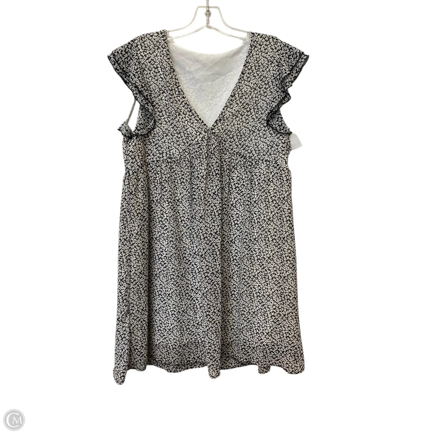 Dress Casual Midi By Cmf In Black, Size: S