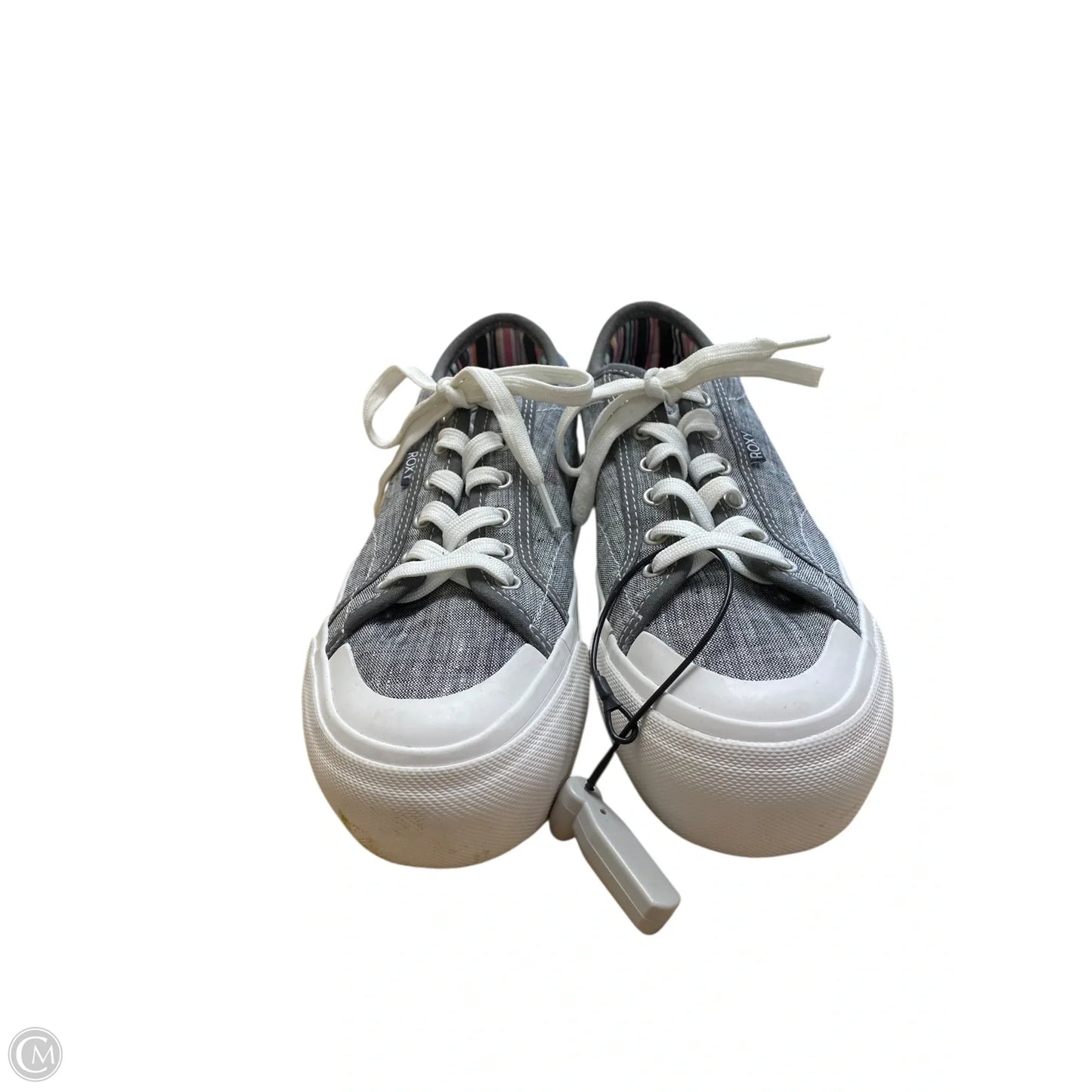Shoes Sneakers By Roxy In Grey, Size: 6.5