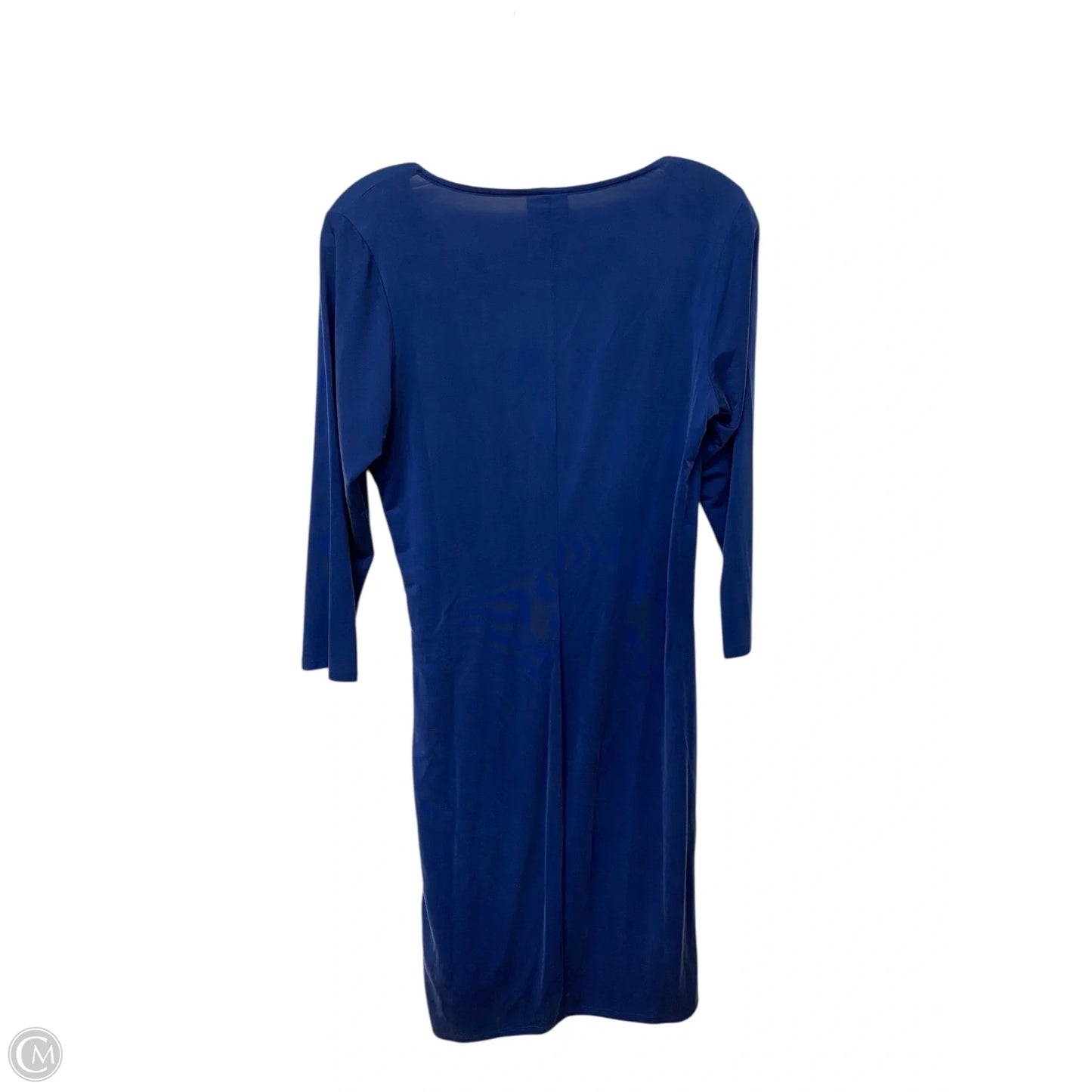 Dress Casual Midi By Dolan Left Coast In Blue, Size: Xs