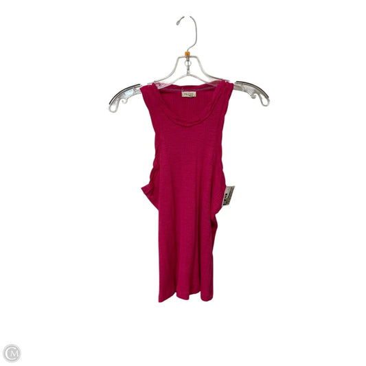 Top Sleeveless Basic By Pilcro In Pink, Size: S