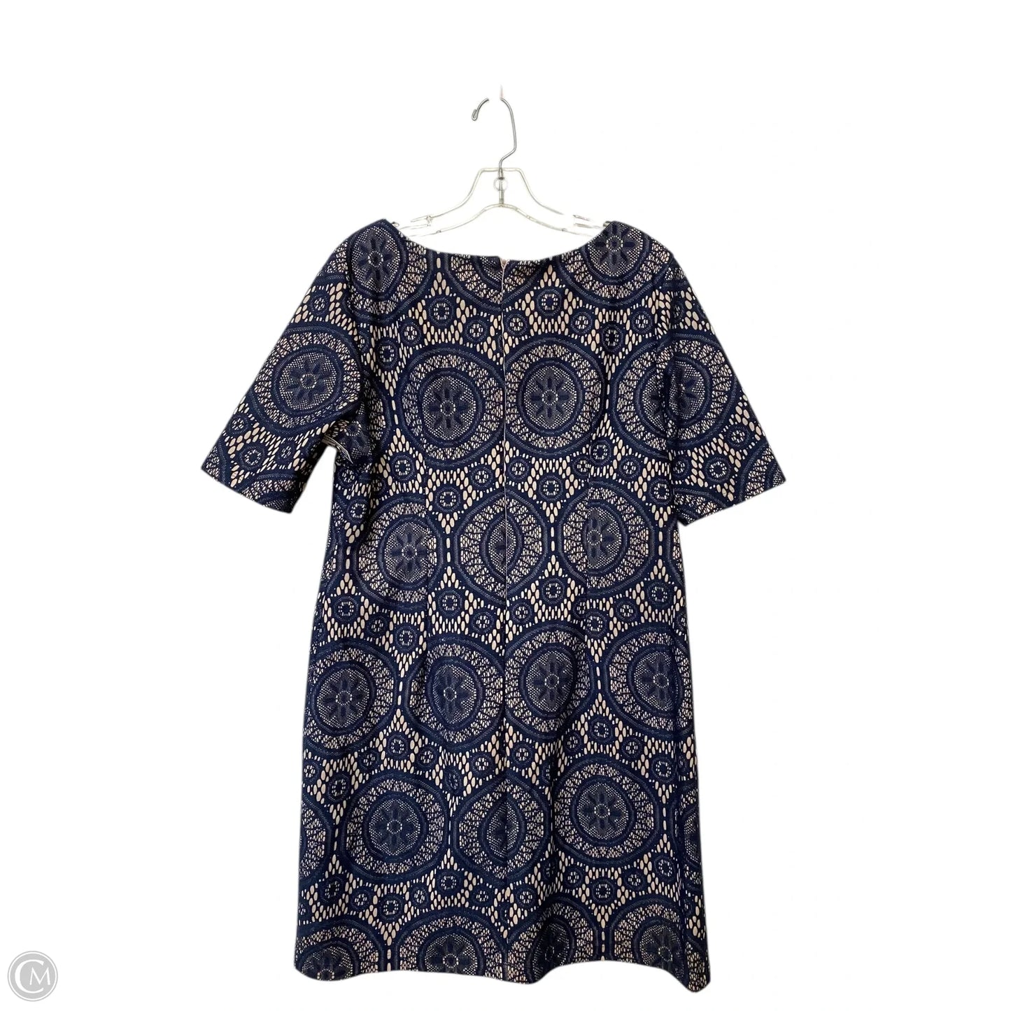 Dress Casual Midi By Madison Leigh In Blue, Size: 16