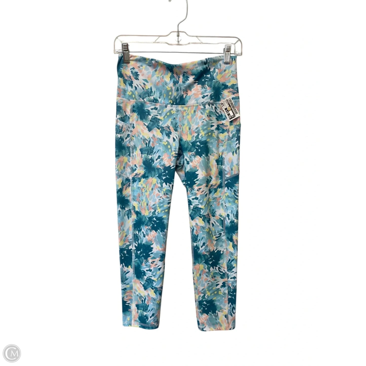 Athletic Leggings By Gaiam In Multi-colored, Size: S