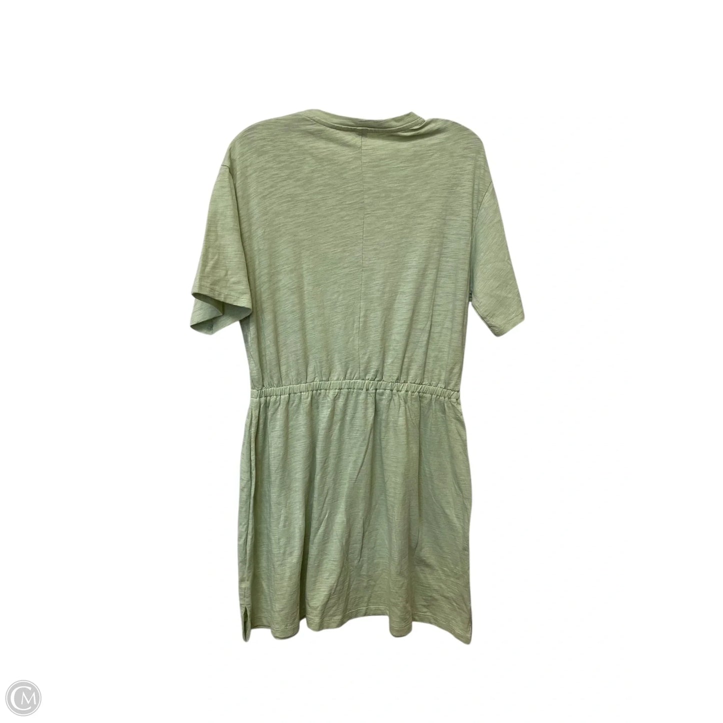Dress Casual Midi By Old Navy In Green, Size: L