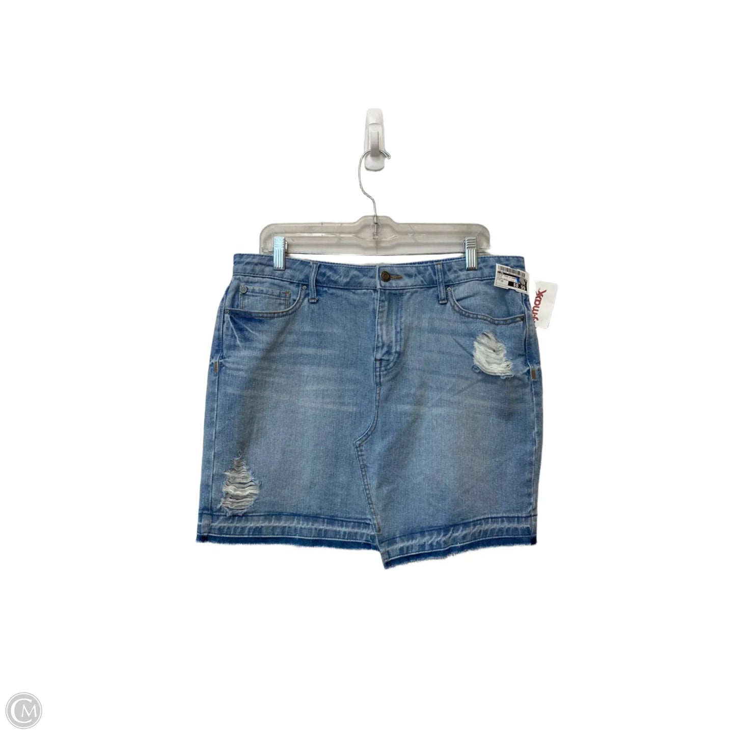 Skirt Mini & Short By Cme In Blue, Size: 10