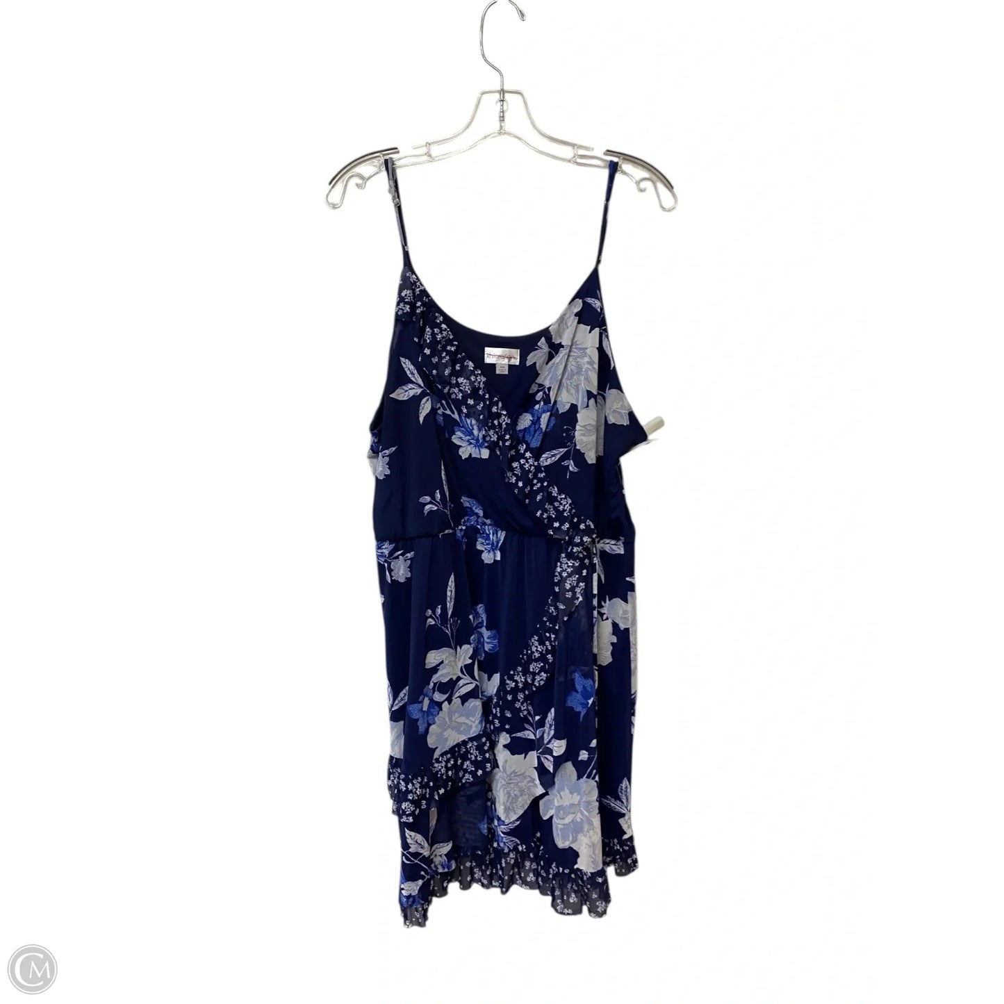 Dress Casual Short By Xhilaration In Blue, Size: Xxl