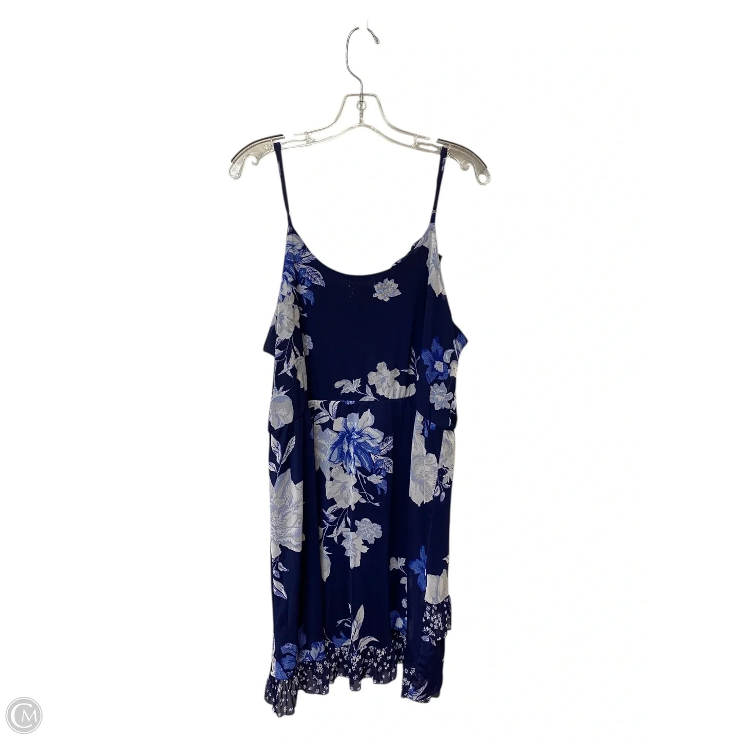 Dress Casual Short By Xhilaration In Blue, Size: Xxl