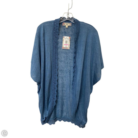 Shawl By Pink Rose In Blue, Size: S