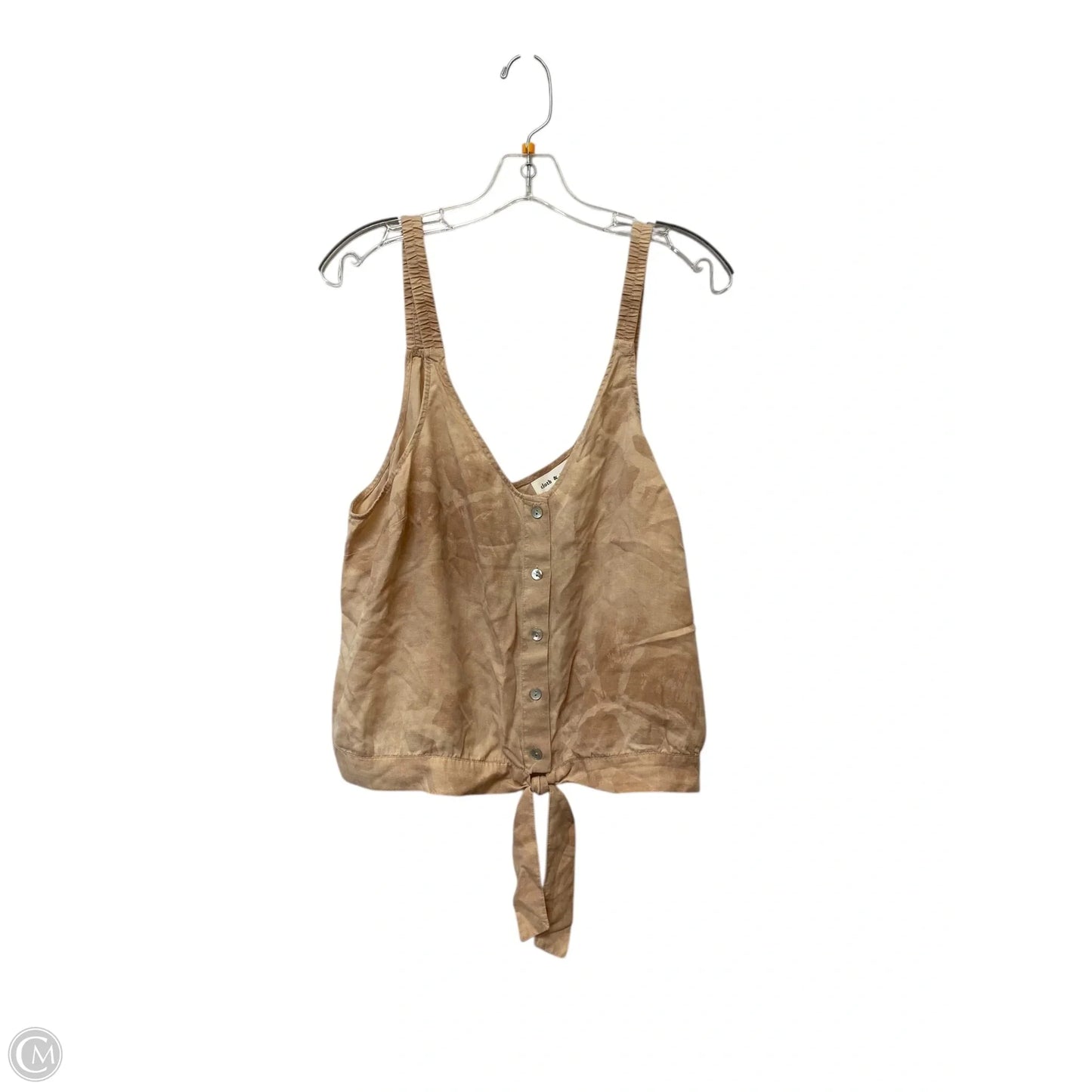 Tank Top By Cloth & Stone In Tan, Size: Xl